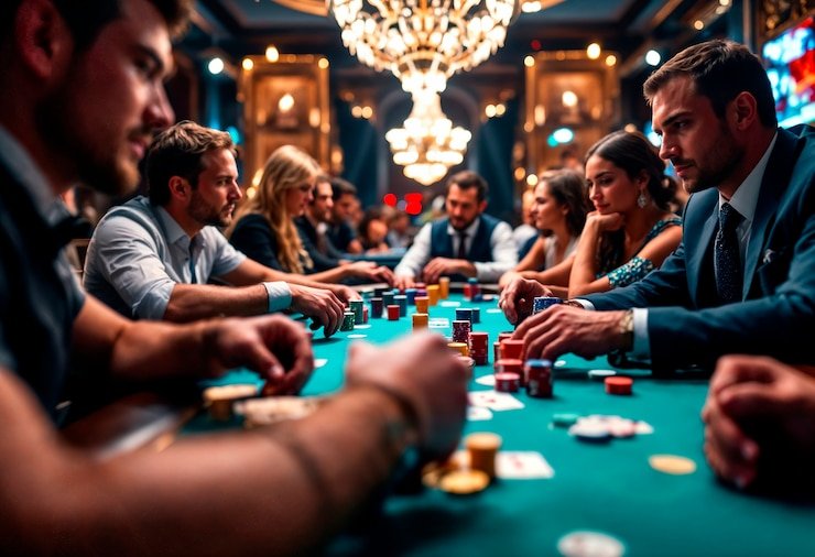 Antarmuka aplikasi mobile jonotogel menampilkan menu utama dengan taruhan Liga 1 dan game kasino live